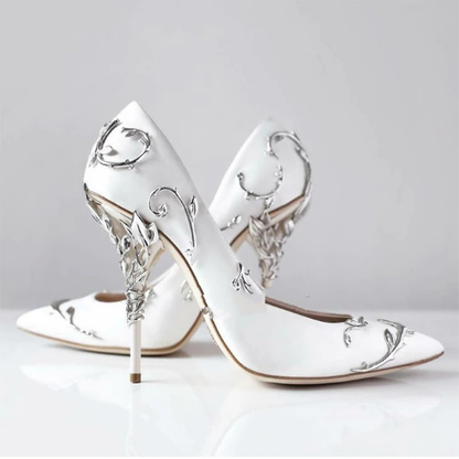 Funki Findz | Shoes | Women's Elegant Silk Formal Prom Stilettos