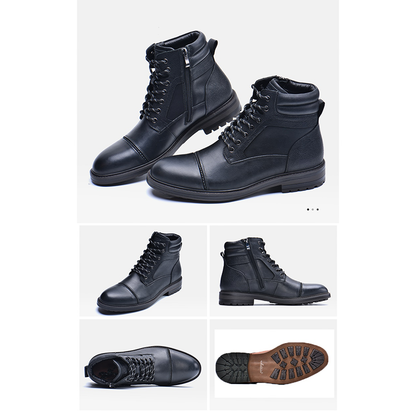 Funki Findz | Boots | Men's High Quality Leather Ankle Boots