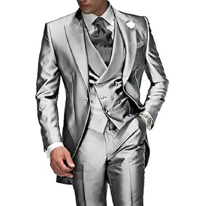 Funki Findz | Suits | Men's Luxury Formal Wedding Tuxedos 3Pc