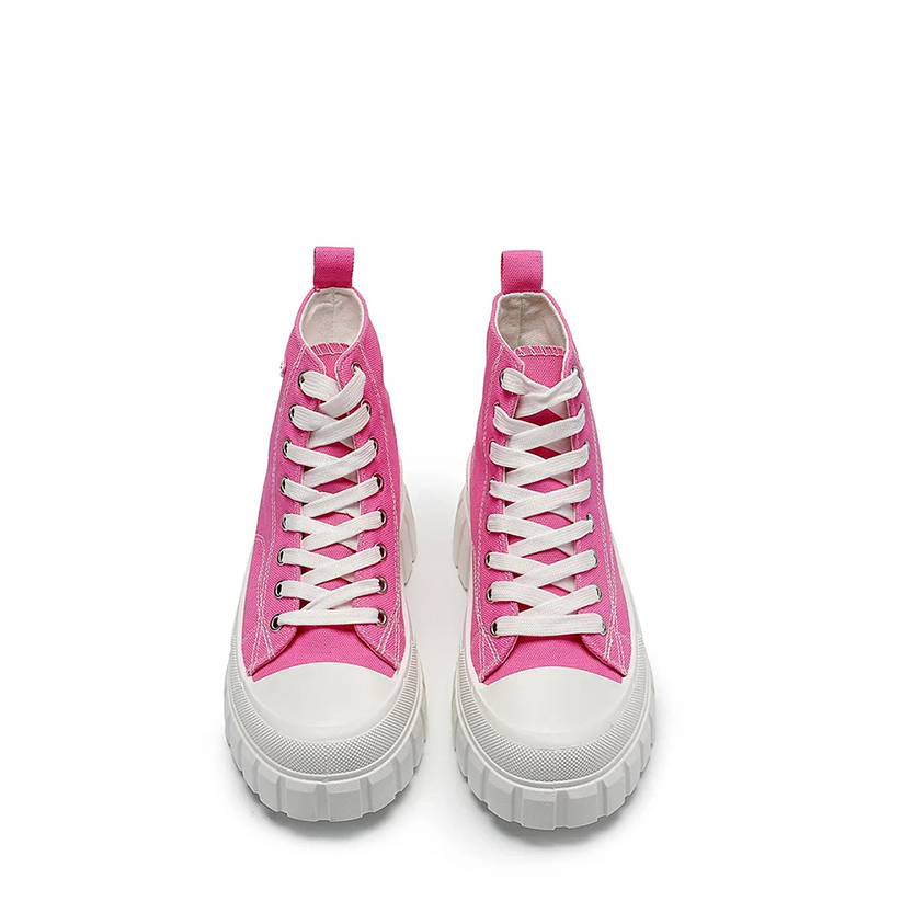 Funki Findz | Boots | Women's Casual Canvas Lace Up Sneakers