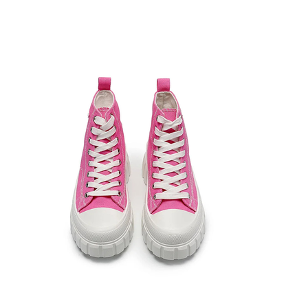 Funki Findz | Boots | Women's Casual Canvas Lace Up Sneakers