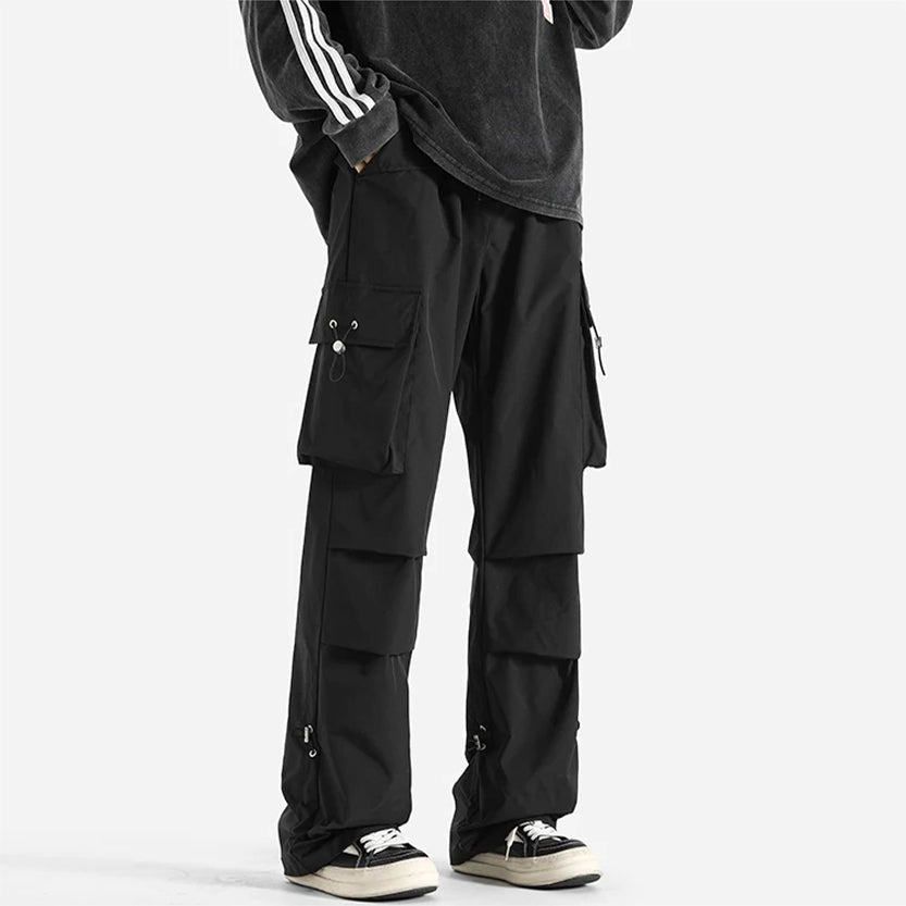 Funki Findz | Pants | Men's Casual Cargo Pants Long Loose Fit
