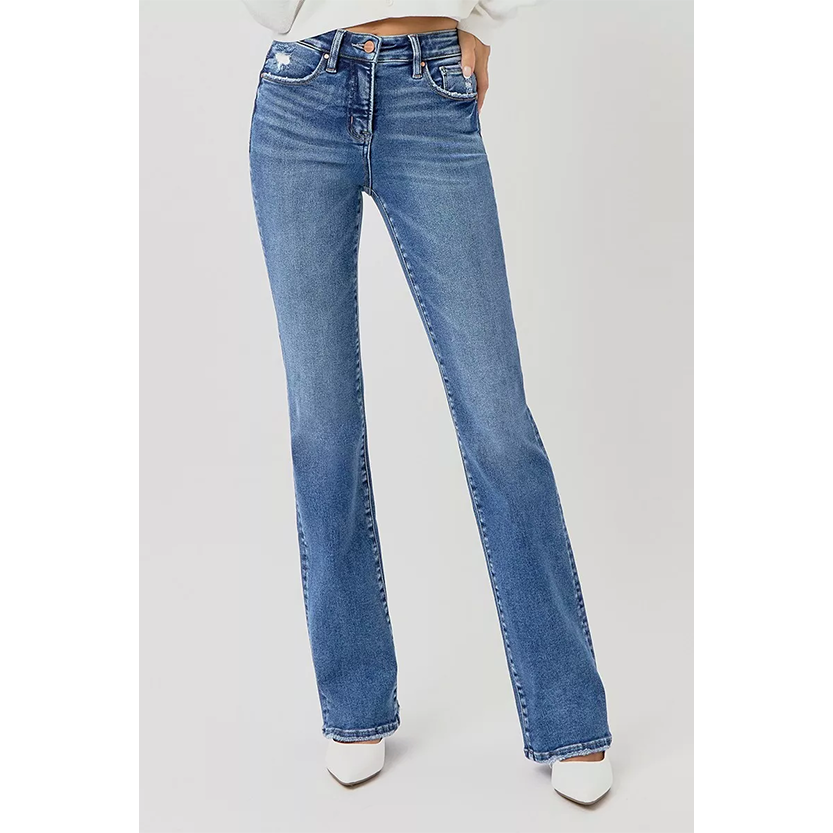 Funki Findz | Pants | Women's Risen Plus Size High Rise Jeans