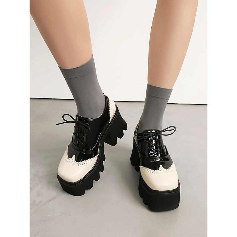 Funki Findz | Shoes | Women's British Walker Chunky Platforms