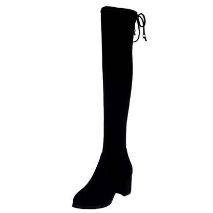 Funki Findz | Boots | Women's Thigh High Block Heel Boots 4|6|8