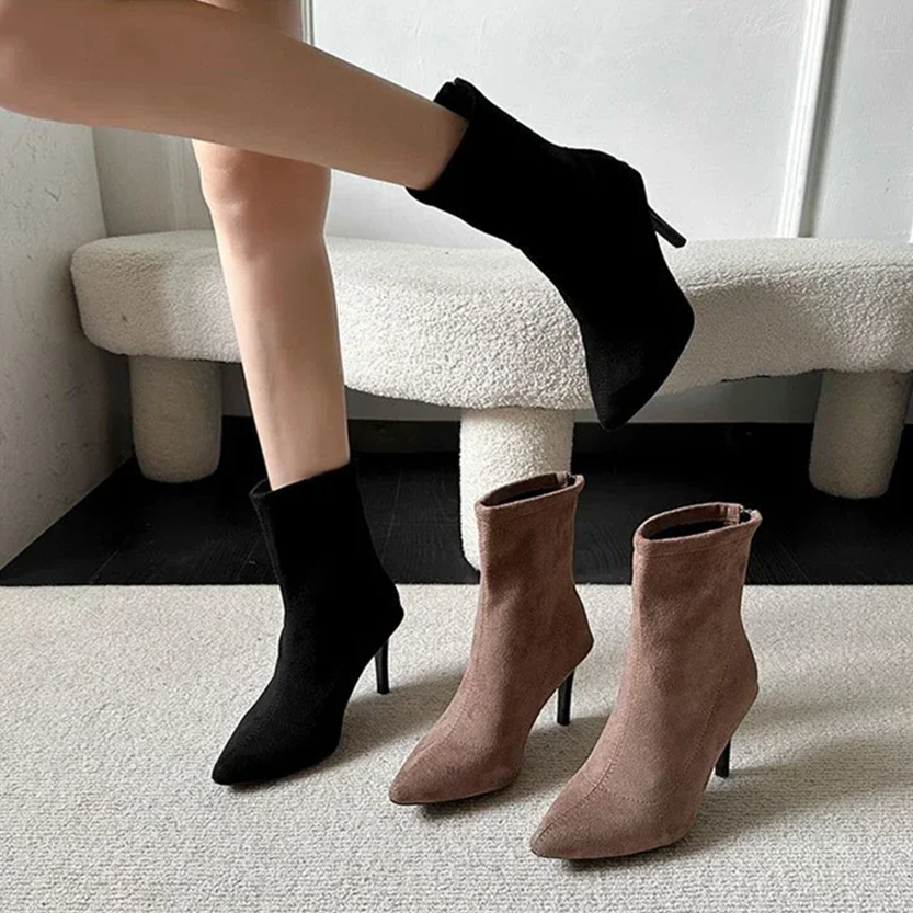 Funki Findz | Boots | Women's Pointed Toe Stiletto Ankle Boots