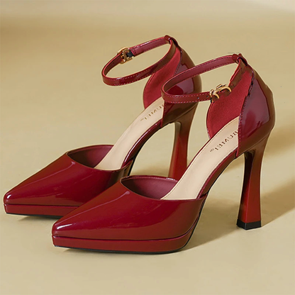 Funki Findz | Shoes | Women's Patent Leather Pointed Toe heels