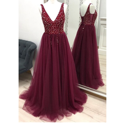 Funki Findz | Dresses | Women's Beaded  Evening Dress | Tulle