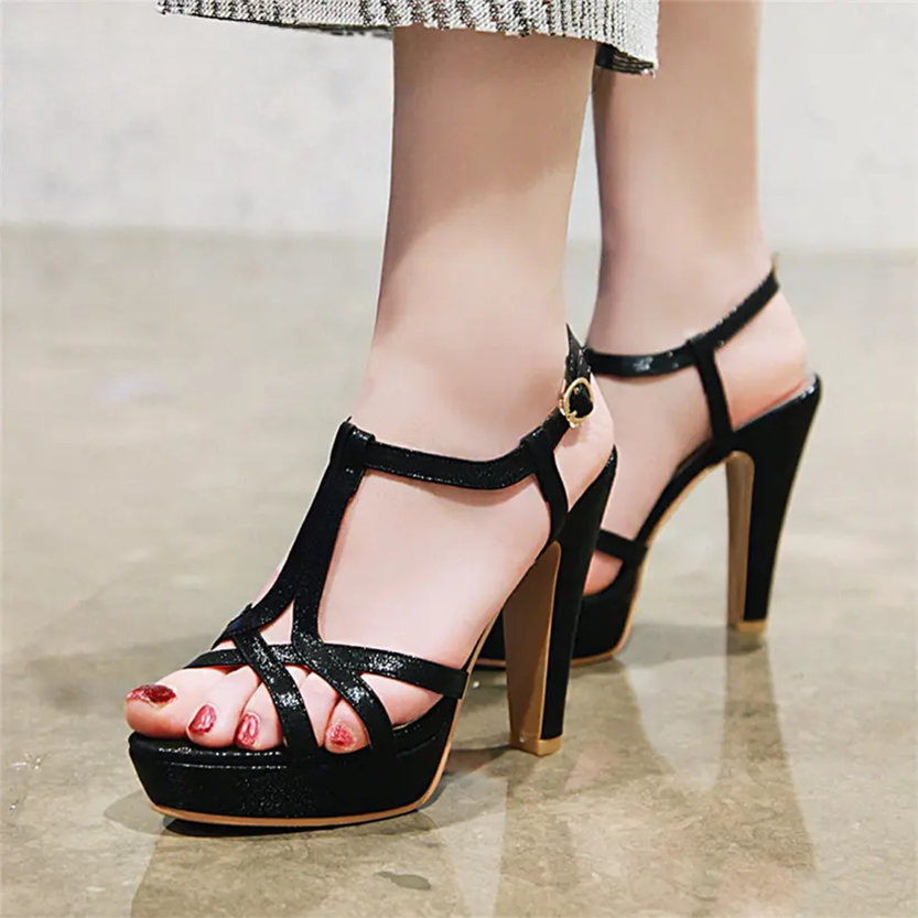 Funki Findz | Shoes | Women's Gold Silver Platform High Sandals