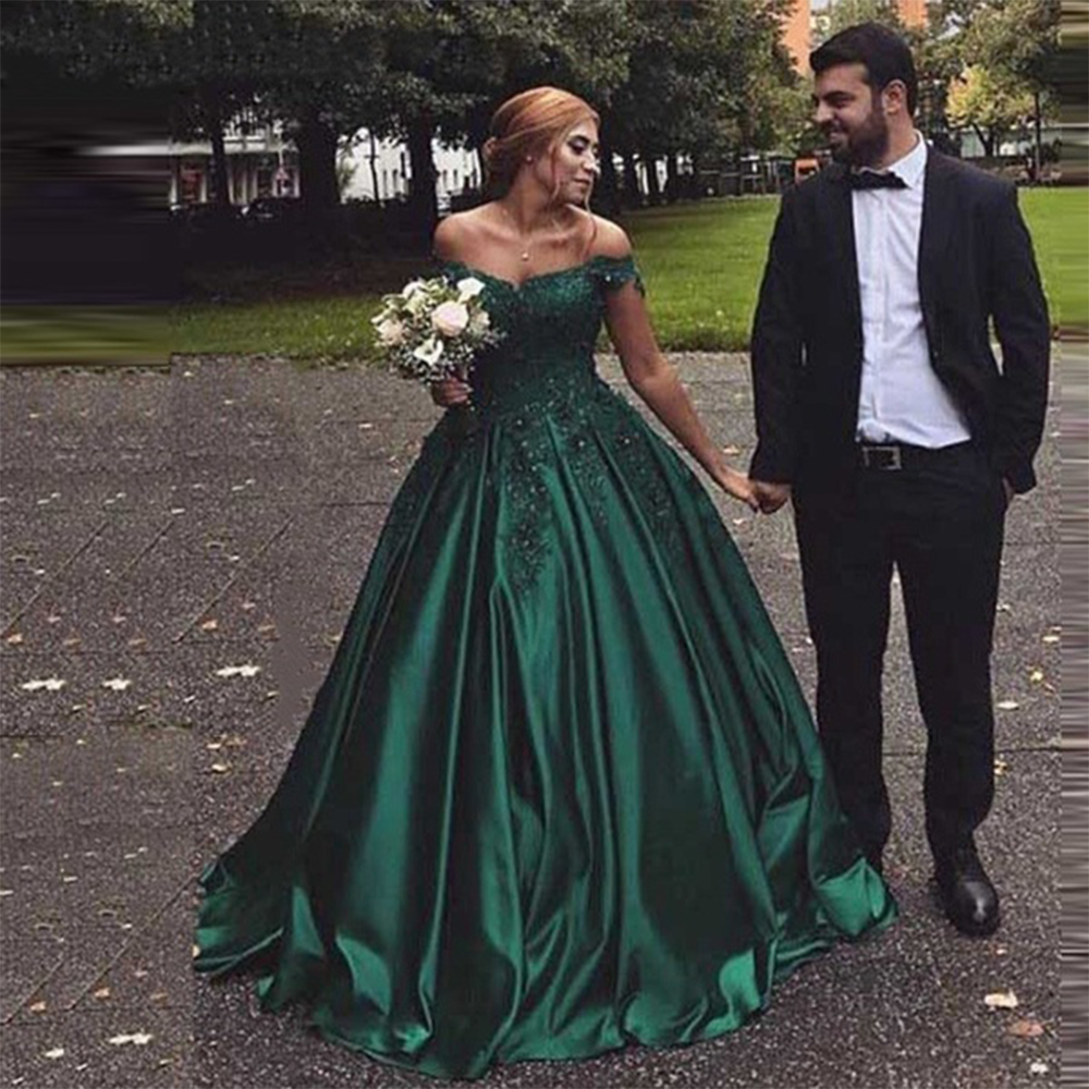 Funki Findz | Dresses | Women's Elegant Long Satin Ball Gown