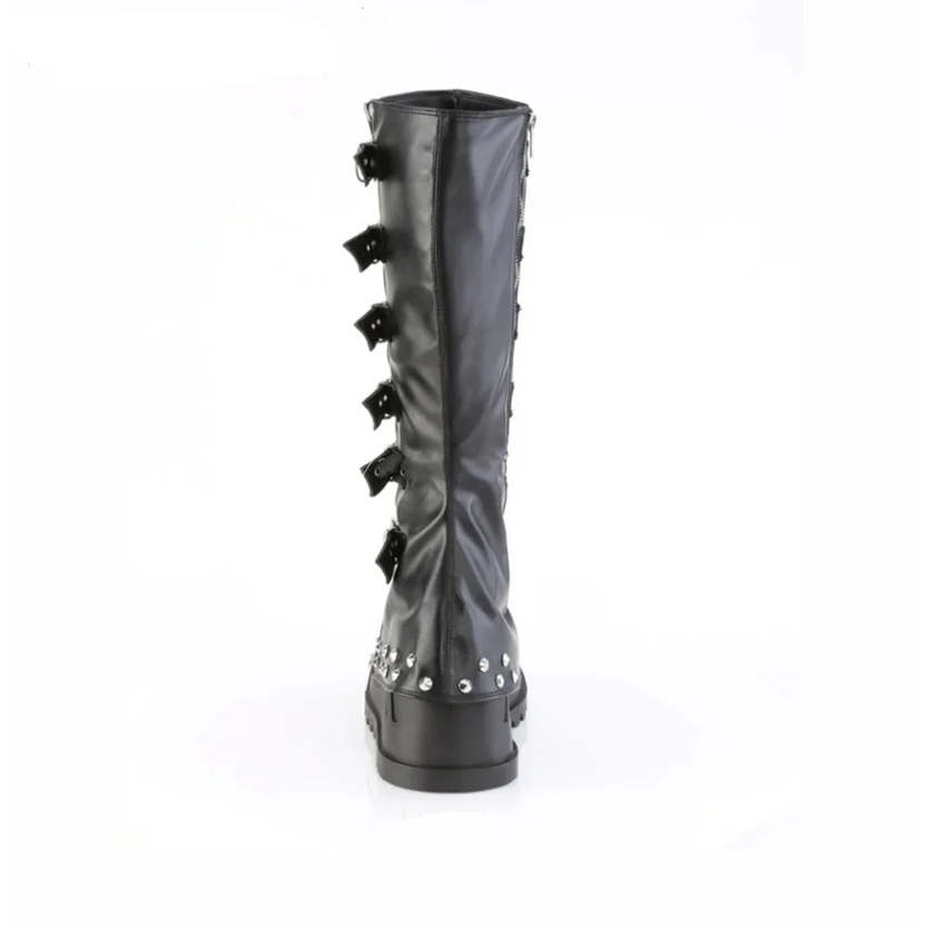 Funki Findz | Boots | Women's Gothic Punk Buckle Zip Boots