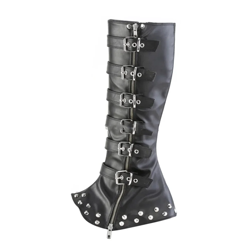 Funki Findz | Boots | Women's Gothic Punk Buckle Zip Boots