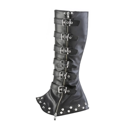 Funki Findz | Boots | Women's Gothic Punk Buckle Zip Boots