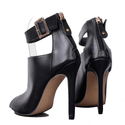 Funki Findz | Shoes | Women's High Buckle Strap Stiletto Sandal