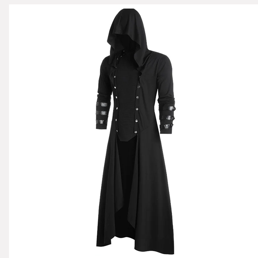 Funki Findz | Jackets | Women's Men Hooded Long Gothic Coat