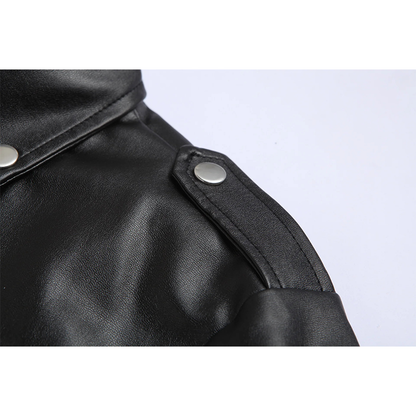 Funki Findz | Jackets | Men's Slim Fit Stylish Faux Leather Jacket