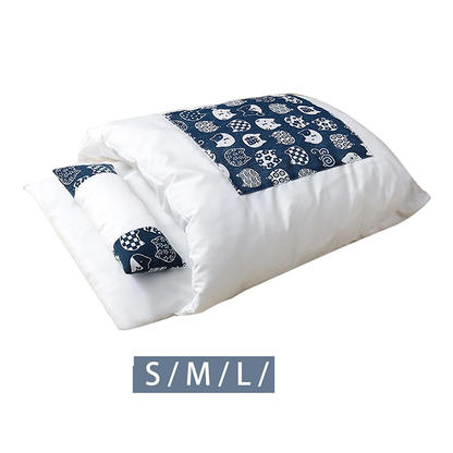 Funki Findz | Pet Beds | Cat Sleeping Bag | Japanese Patterned