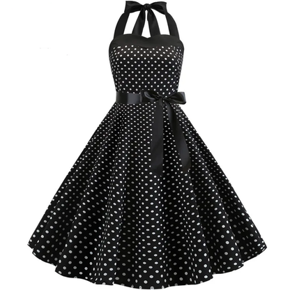 Funki Findz | Dresses | Women's Rockabilly Swing Halter Dress