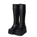 Funki Findz | Boots | Women's Punk Motorcycle Platform Boots