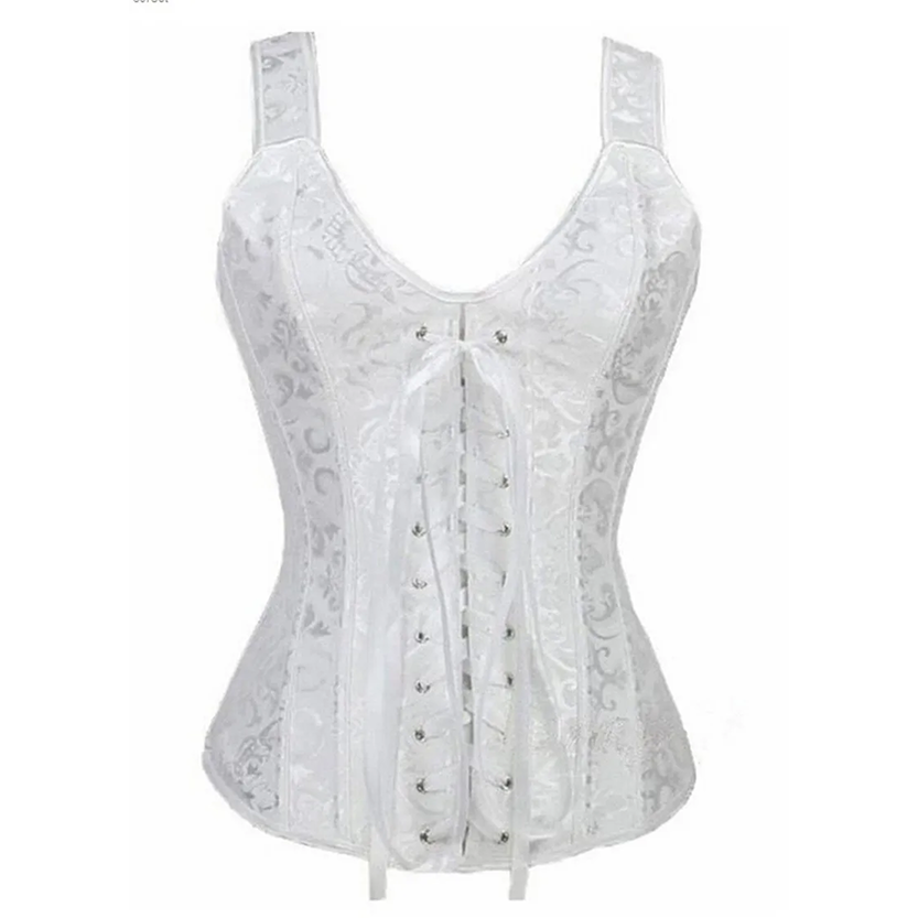 Funki Findz | Lingerie | Women's Victorian Satin Lace Up Corsets