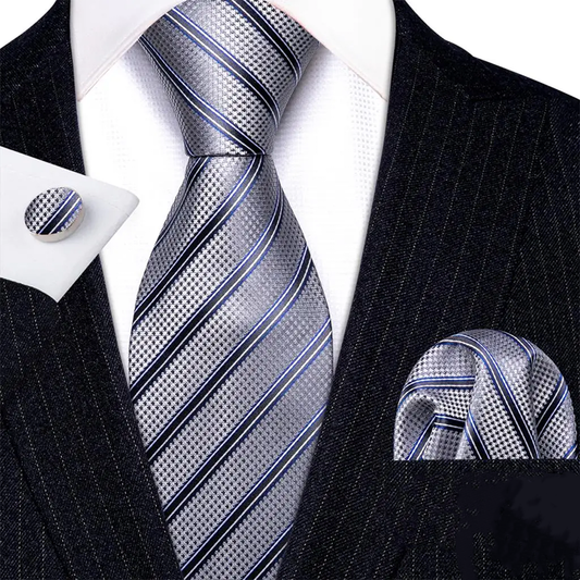 Funki Findz | Neckties | Men's Stylish Formal Silk Ties 3Pcs Sets