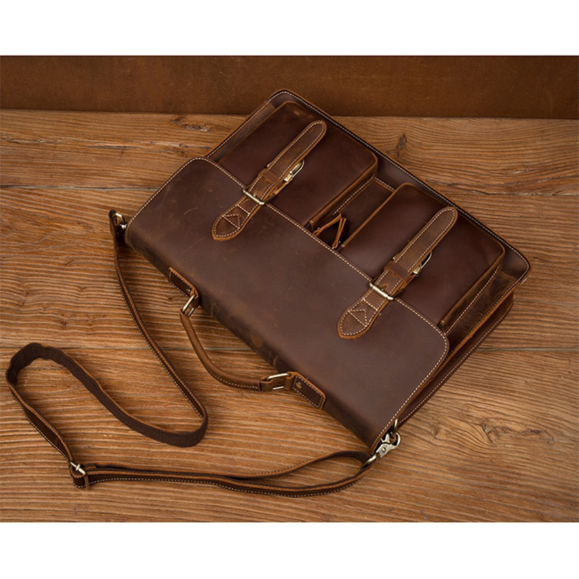 Funki Findz | Bags | Messenger Bags | Men's Leather Laptop Bag