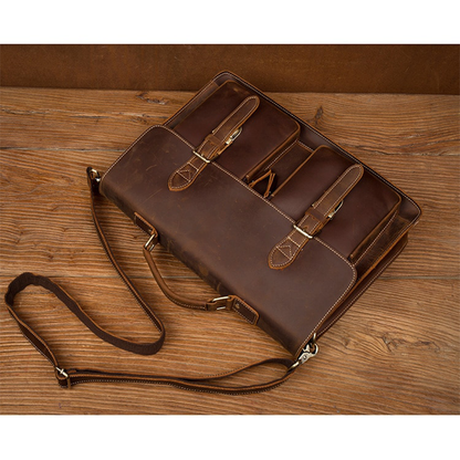 Funki Findz | Bags | Messenger Bags | Men's Leather Laptop Bag