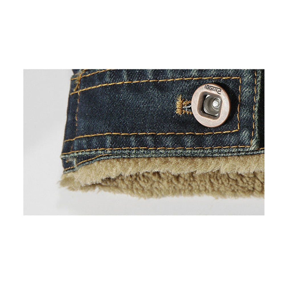 Funki Findz | Jackets | Men's Fleece Denim Trucker Jackets