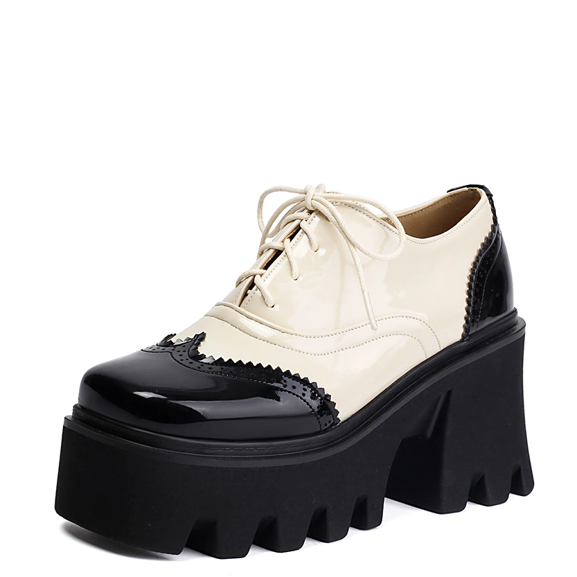 Funki Findz | Shoes | Women's British Walker Chunky Platforms