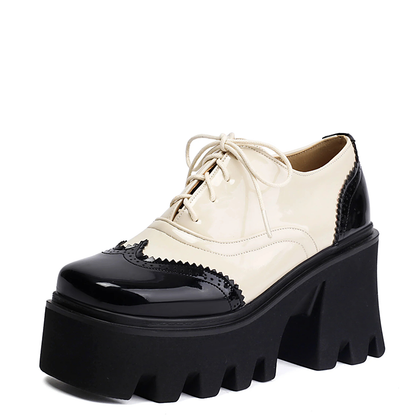 Funki Findz | Shoes | Women's British Walker Chunky Platforms