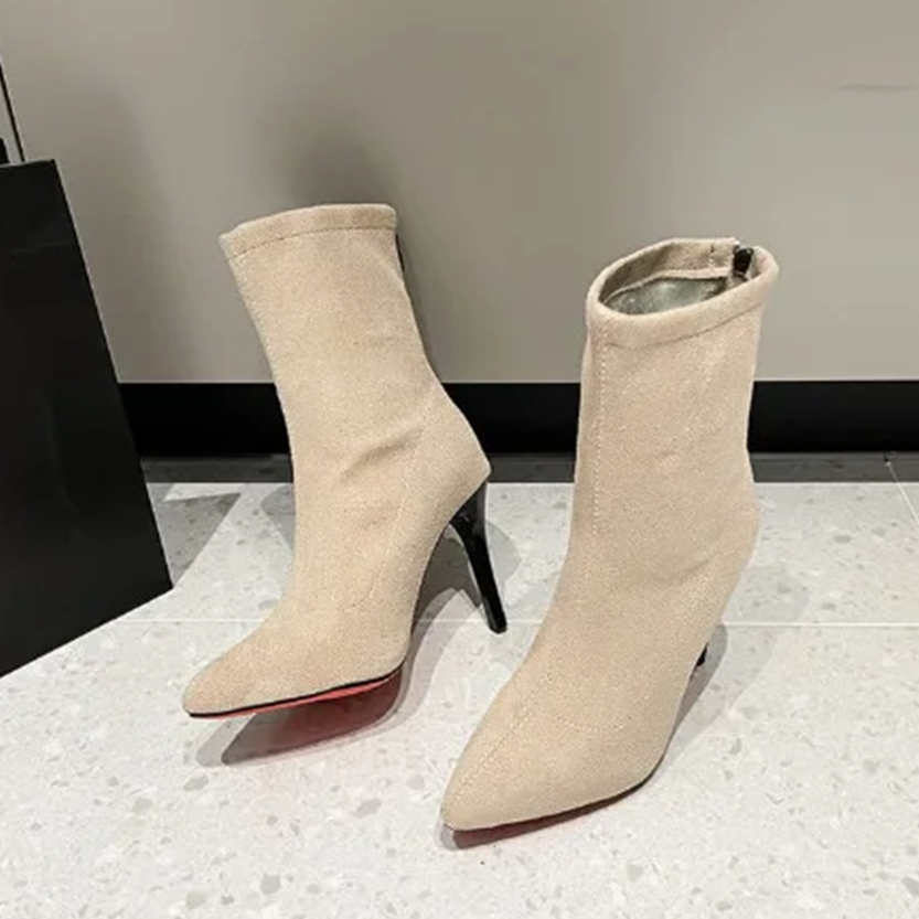 Funki Findz | Boots | Women's Pointed Toe Stiletto Ankle Boots