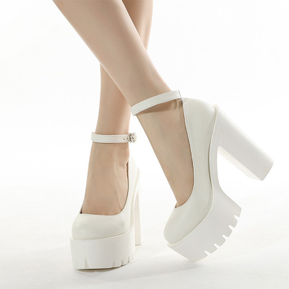 Funki Findz | Shoes | Women's Sexy High Chunky Heel Platforms