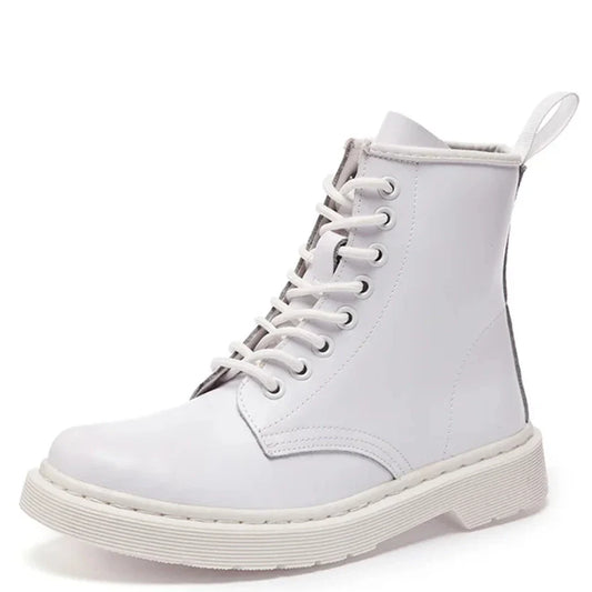 Funki Findz | Boots | Unisex Genuine Leather Lace Up Ankle Boot