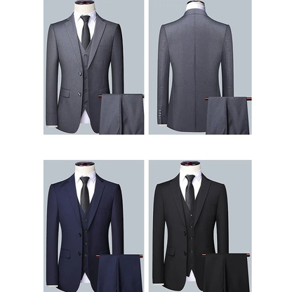 Funki Findz | Suits | Men's High Quality 3 Pcs Formal Dress Suit