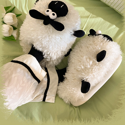 Funki Findz | Shoes | Unisex Cute Wide Eyed Sheep Slippers