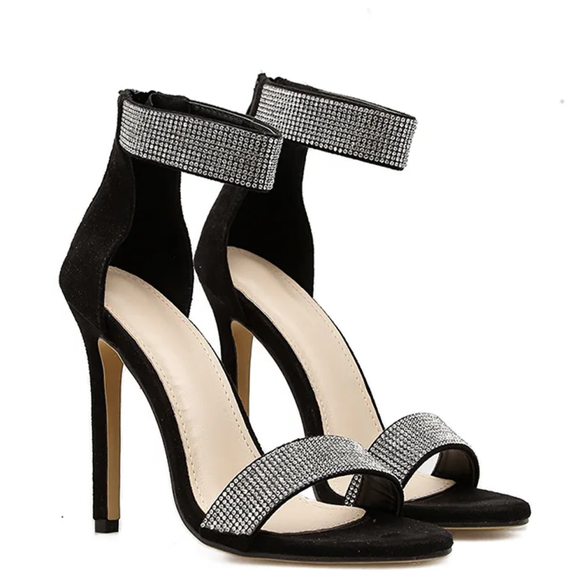 Funki Findz | Shoes | Women's Designer Bling Shimmer Sandals
