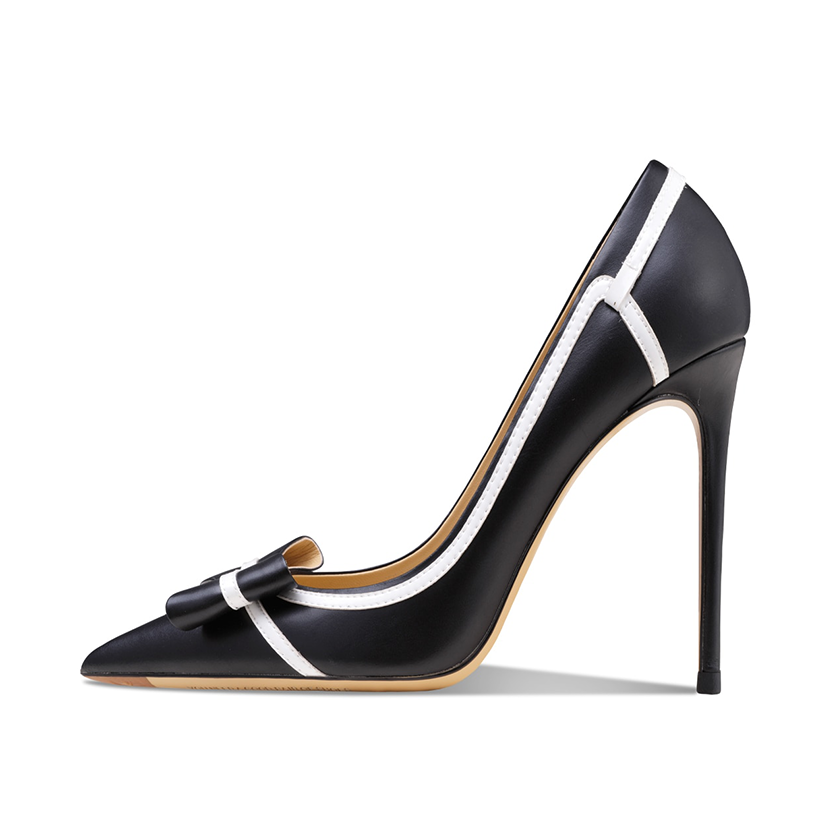 Funki Findz | Shoes | Women's Leather Butterfly-Knot Stilettos
