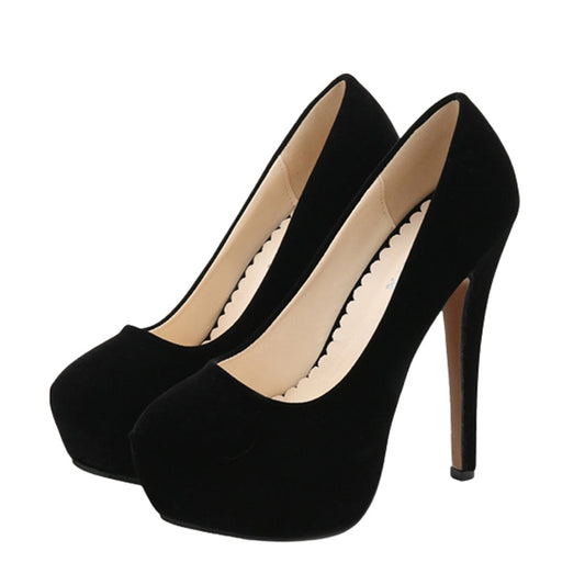 Funki Findz | Shoes | Women's Super High Heel Suede Stilettos