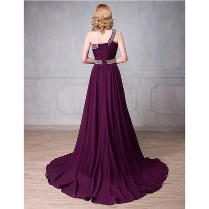 Funki Findz | Dresses | Women's Long Gradient Chiffon Dress
