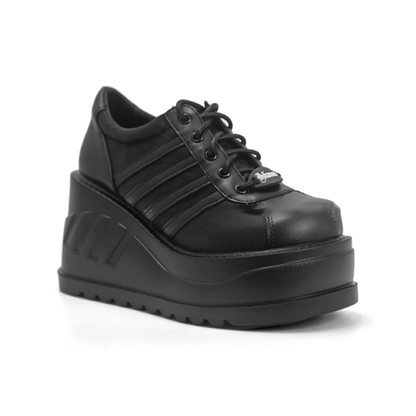 Funki Findz | Boots | Women's Gothic Punk Buckle Zip Boots
