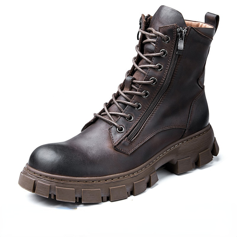 Funki Findz | Boots | Men's Rustic Vintage Leather Ankle Boot