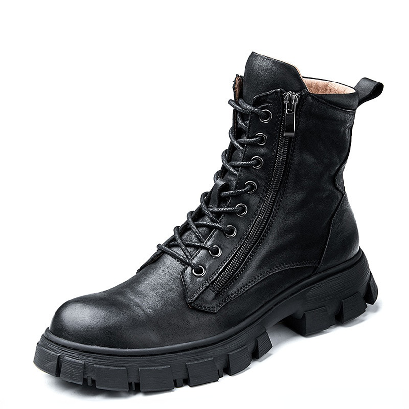 Funki Findz | Boots | Men's Rustic Vintage Leather Ankle Boot