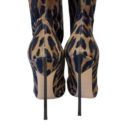 Funki Findz | Boots | Women's Leopard Print Over-Knee Boots