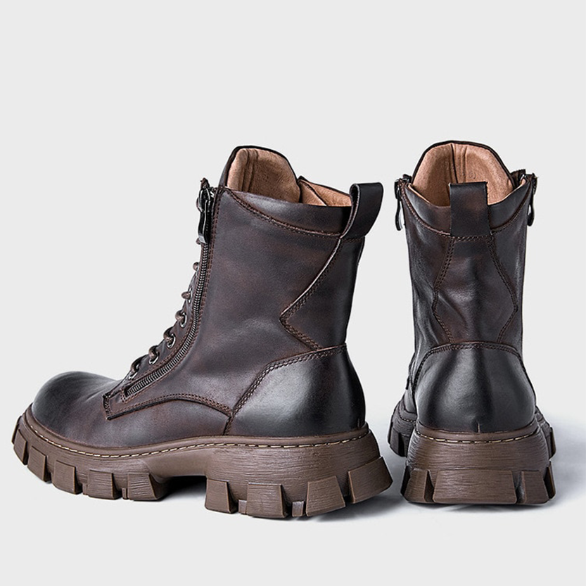 Funki Findz | Boots | Men's Rustic Vintage Leather Ankle Boot