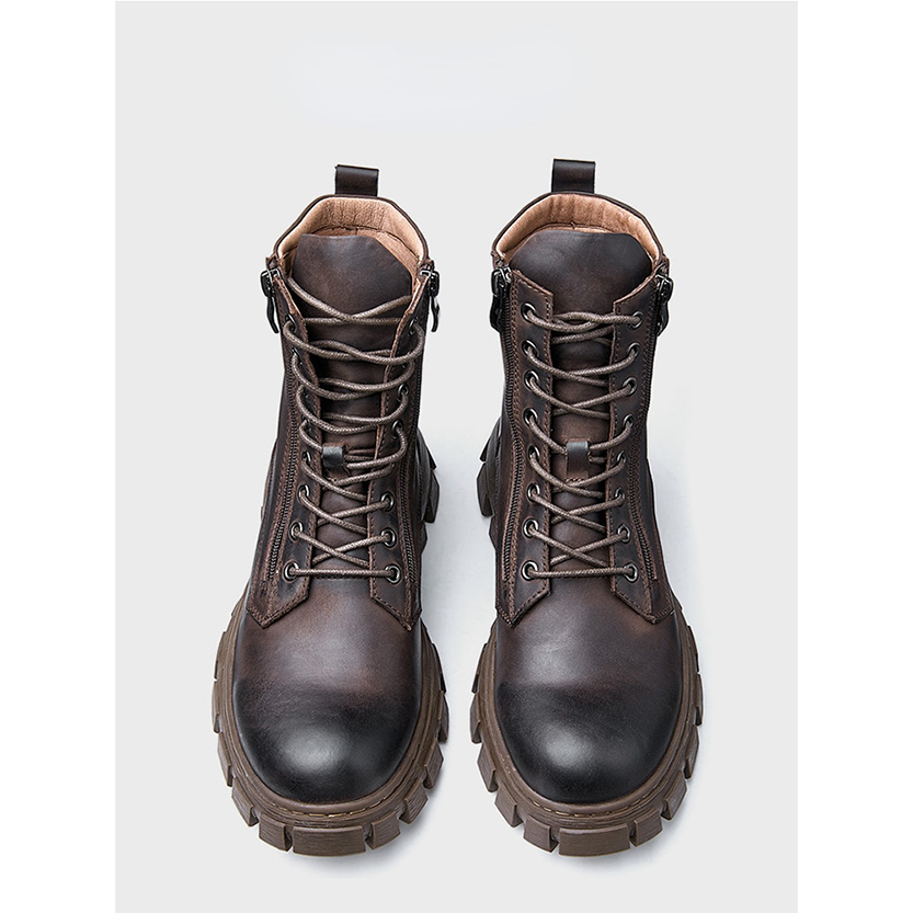Funki Findz | Boots | Men's Rustic Vintage Leather Ankle Boot