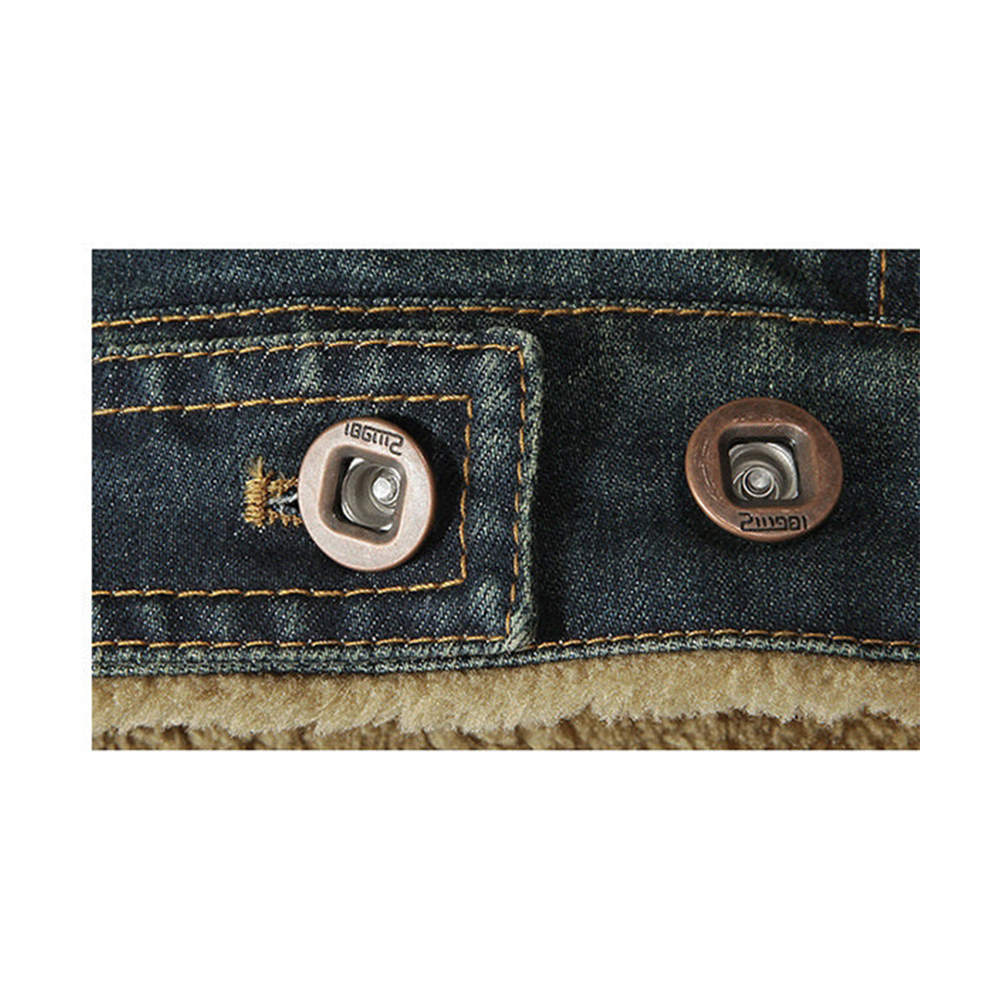 Funki Findz | Jackets | Men's Fleece Denim Trucker Jackets