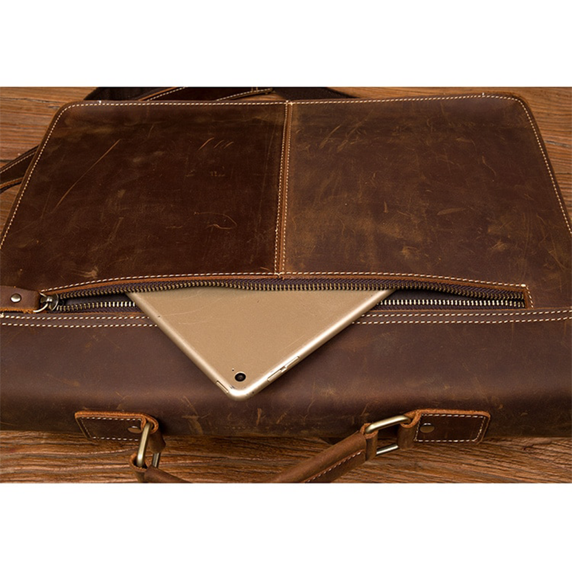 Funki Findz | Bags | Messenger Bags | Men's Leather Laptop Bag