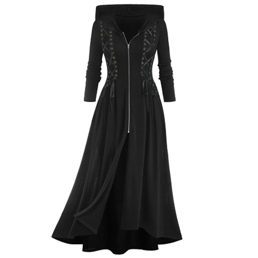 Funki Findz | Dresses | Women's Long Hooded Gothic Dress