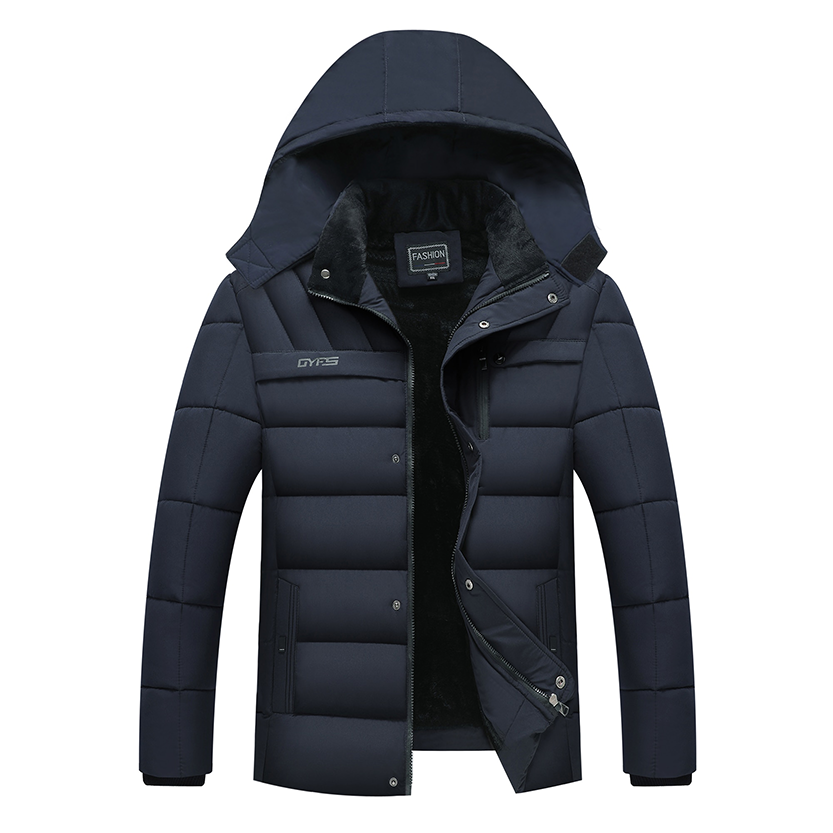Funki Findz | Jackets | Men's Warm Winter Hooded Fleece Parka