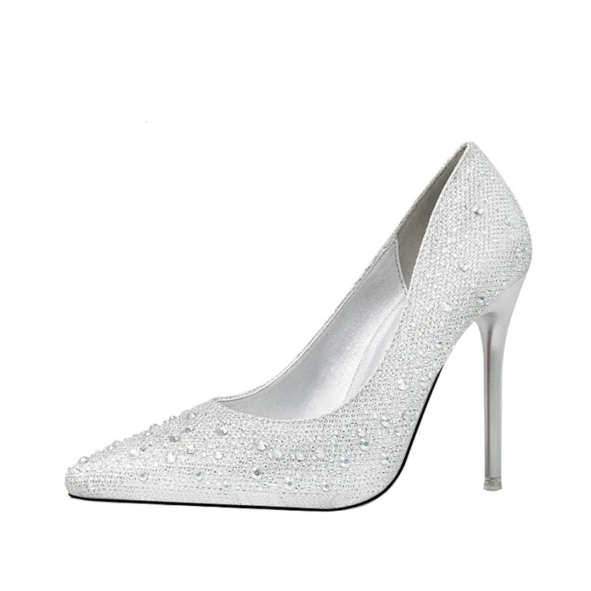Funki Findz | Shoes | Women's Rhinestone Sparkly Prom Shoes